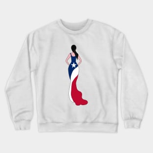 Puerto Rico Woman Crewneck Sweatshirt